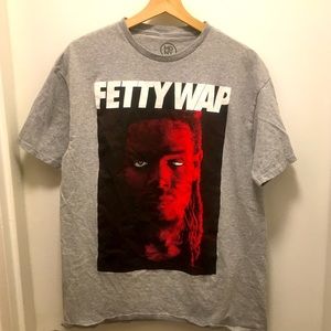 Fetty Wap t-shirt size L- heather grey
